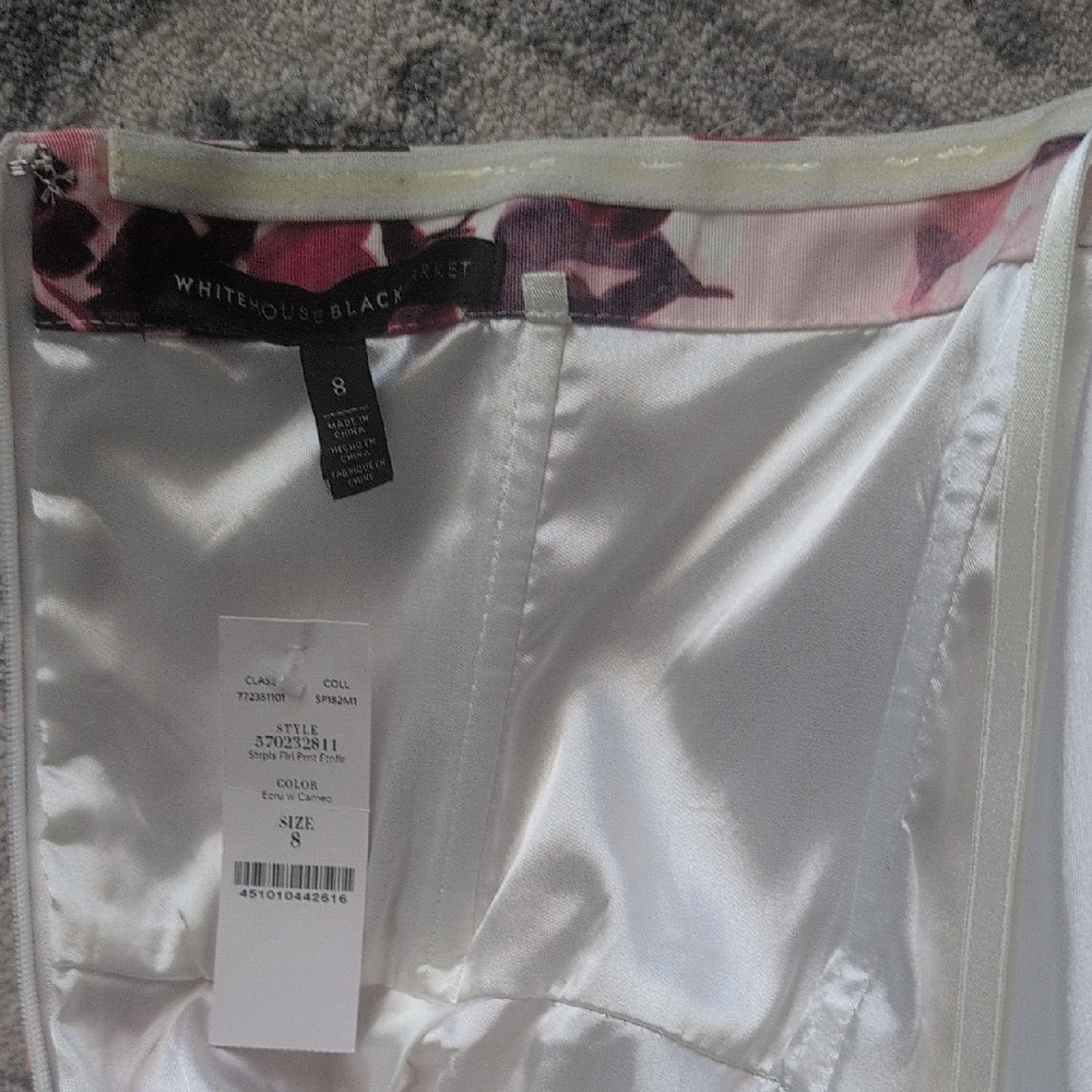 WHBM Floral Dress 8 - Picture 4 of 14